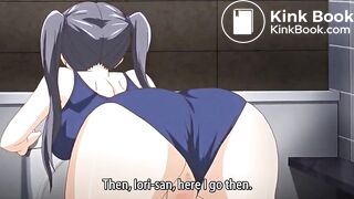 Girl having sex to poop