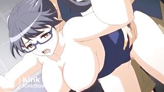 Girl having sex to poop