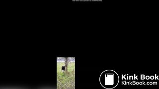 Influencer latina takes a shit outdoor instagram story