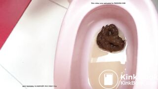 Polish girl potty poo..