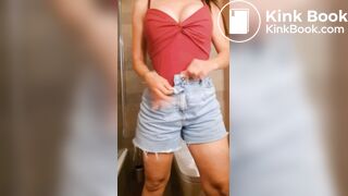 Nasty woman shitting 3