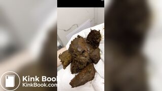 Cute Teen big turd pile