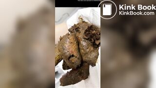 Cute Teen big turd pile