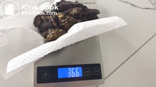 A lot of corns in her diet.