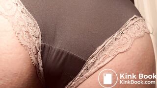 Hot brunett Girl shitting panties