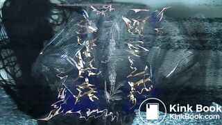 panty poop - brunette teen in trance