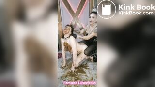 Kinky_Bunny's scat slave session_3