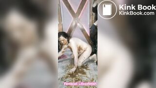Kinky_Bunny's scat slave session_3