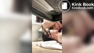 Lick my feet and be my human toilet