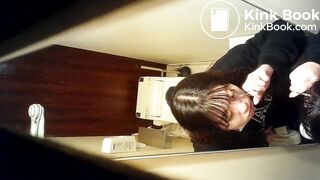 Japanese girl pooping on toilet - video 24