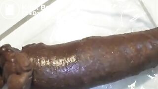 sexy german pawg woman takes a nice shit