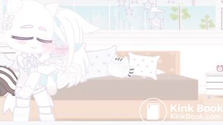 Cyan is cradled till she fills her diaper