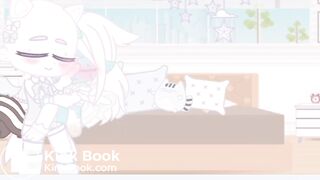 Cyan is cradled till she fills her diaper