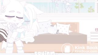 Cyan is cradled till she fills her diaper