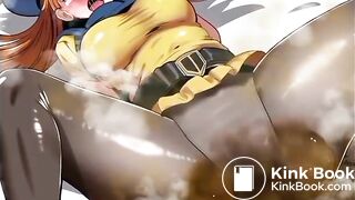 Anime Girl comp diarrhea#1