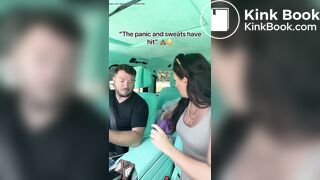 Woman Poops Herself in the Car