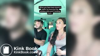 Woman Poops Herself in the Car