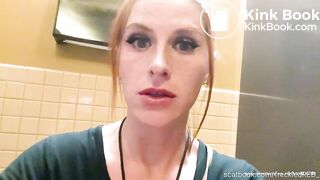 FR shits in public restroom