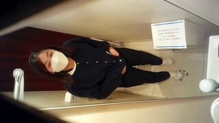 Japanese girl pooping on toilet - video 26