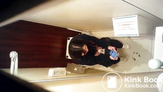 Japanese girl pooping on toilet - video 26