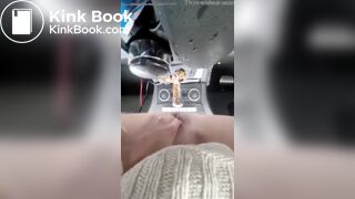 Girl shits in ex boyfriend's car