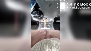 Girl shits in ex boyfriend's car