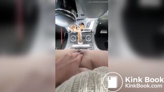 Girl shits in ex boyfriend's car