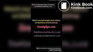 DISGUSTING anal EBONY SCAT QUEEN 3