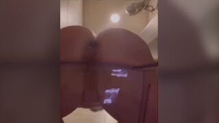 constipated women has to use fingers