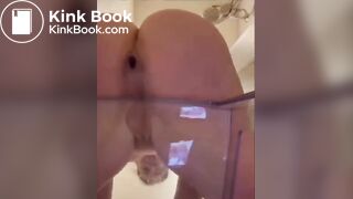 constipated women has to use fingers