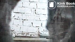 girls shit in wooden toilet 1