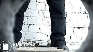 girls shit in wooden toilet 1