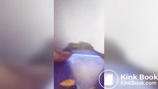 Thai girl panty poop diarrhea after school.