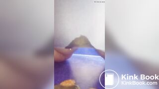 Thai girl panty poop diarrhea after school.