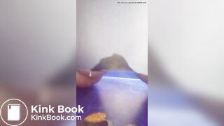 Thai girl panty poop diarrhea after school.