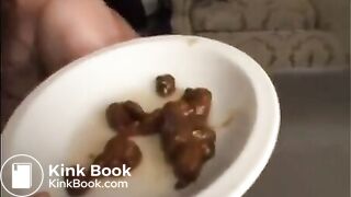 poop on plate - video 5
