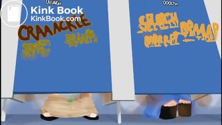 two girls having diarrhea - video 3