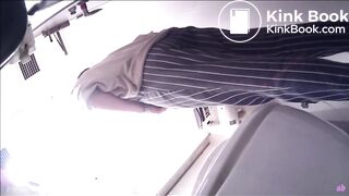 Japanese girl pooping on toilet - video 23