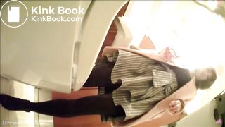 Japanese girl pooping on toilet - video 20