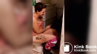 Girl diarrhea - video 57
