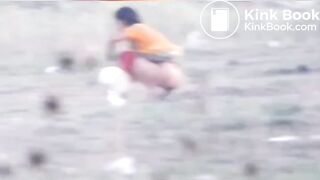 INDIAN Village LADY SHITTING ASS WASH