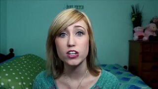 YT panty poop confessions #2 - blonde with cold sore