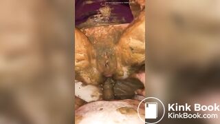 shit and piss covered