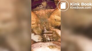 shit and piss covered