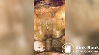 shit and piss covered