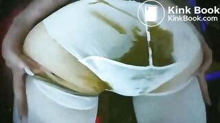 BP white pantie shit smear