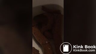 Crazy big poop from gf