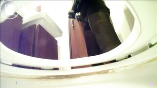 JAPANESE GIRL POOPS AT CAFE TOILET - video 8