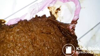 Pink panty poop - video 21