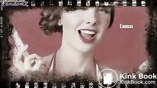 Two mistresses feeding slave